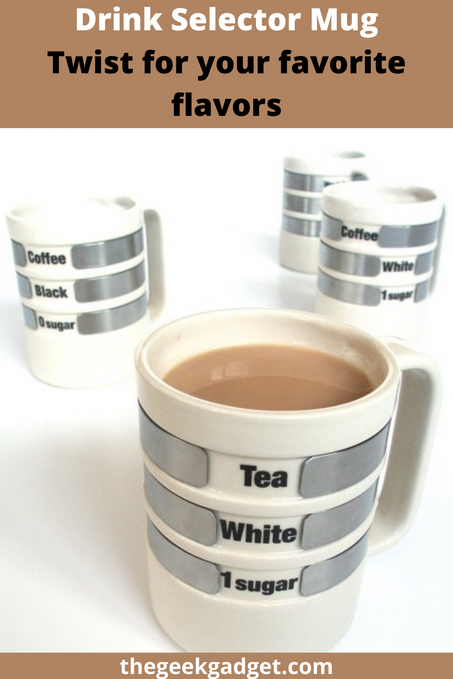 Drink Selector Mug : Twist for your favorite flavors