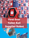 These Charmin robot makes us wonder : A smart toilet paper supplier