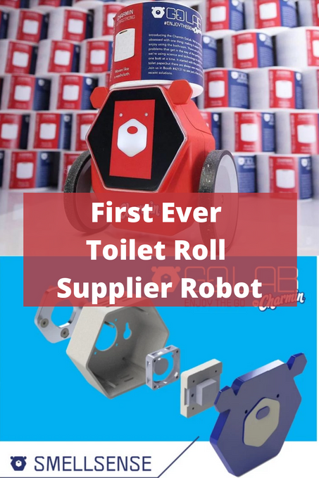 These Charmin robot makes us wonder : A smart toilet paper supplier