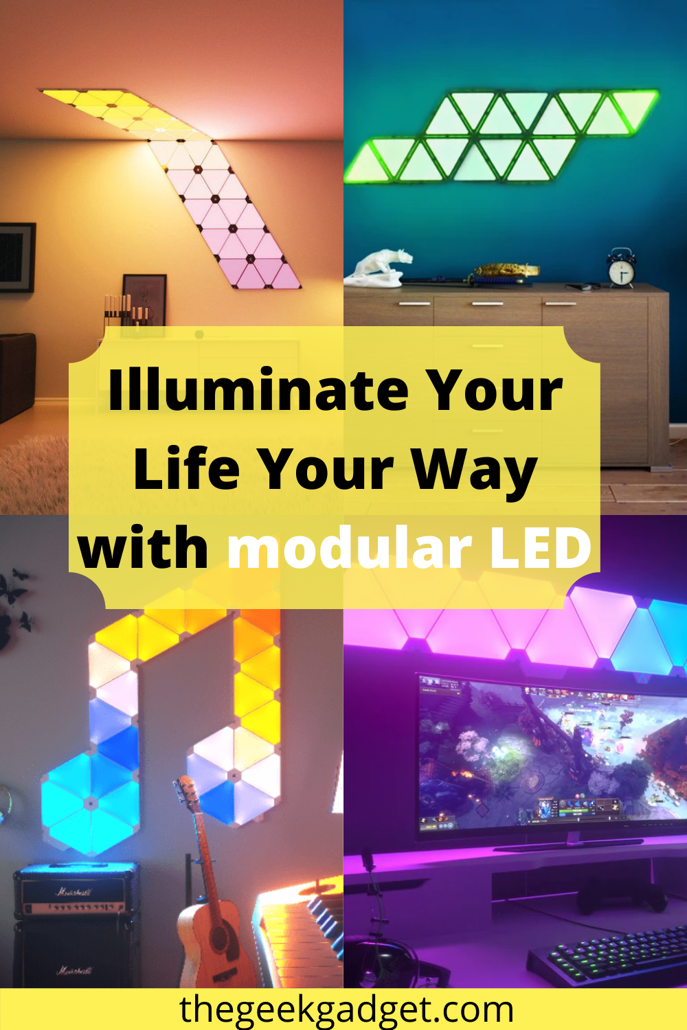 Illuminate Your Life Your Way with modular LED