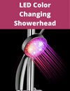 Magic Automatic 7 Color Water LED Lights Shower Head