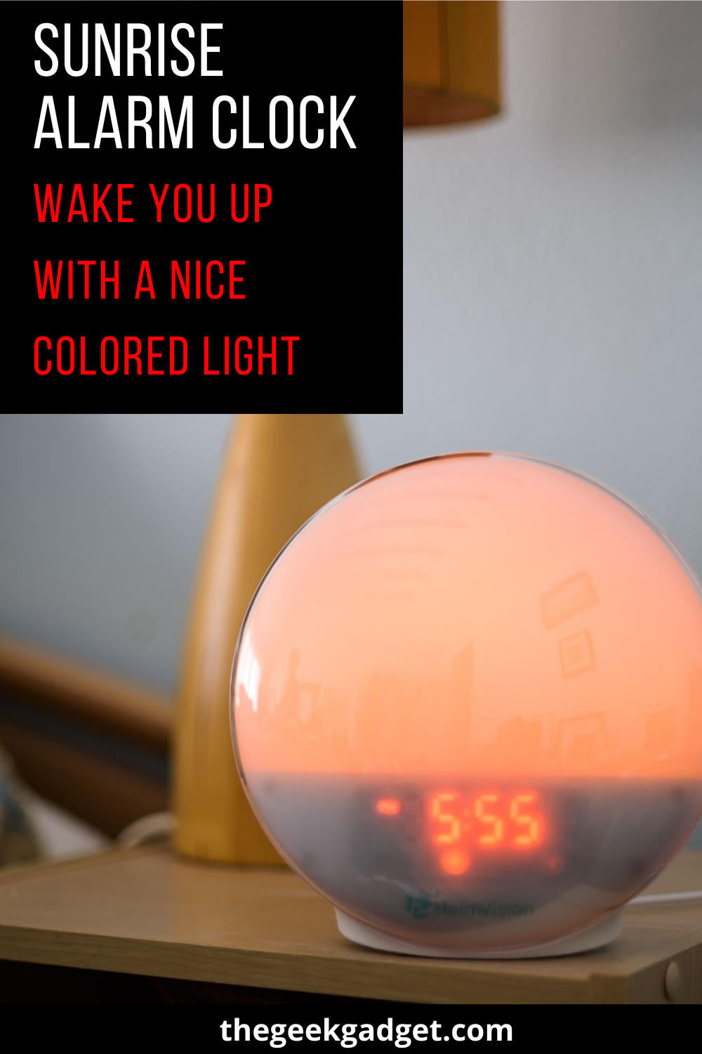 Smart Alarm - Wake you up with a Nice Colored Light