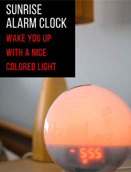 Smart Alarm - Wake you up with a Nice Colored Light