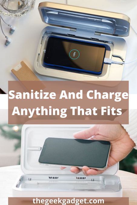 UV Smartphone Sanitizer : Sanitize and charge your phone