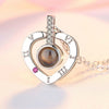 Heart Shape "I Love Your" Projection Necklace