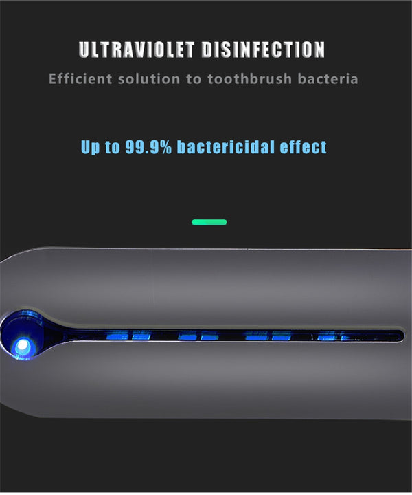 UV Toothbrush Holder Sterilizer and Dispenser