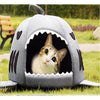 Novelty Soft Shark Mouth Shape Pet house