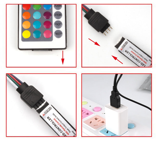 Responsive Ambient Back-light for TV