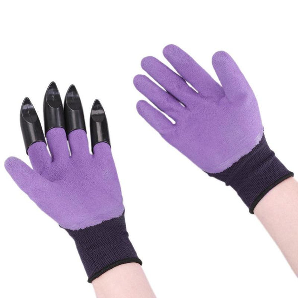 Garden Hand Gloves With 4 Fingertips