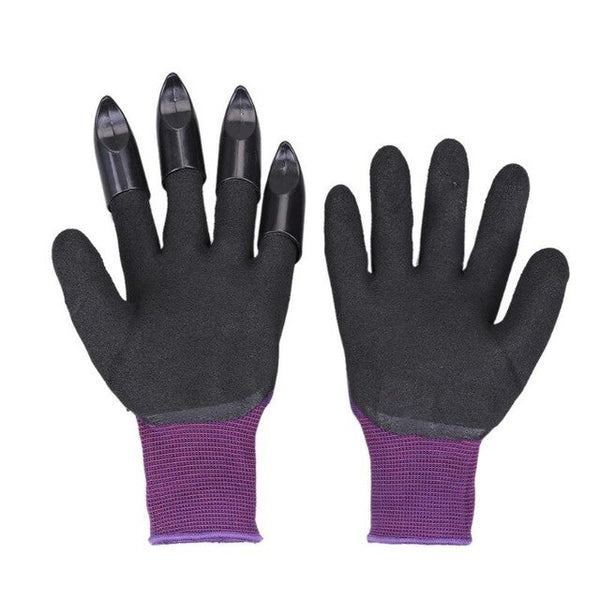 Garden Hand Gloves With 4 Fingertips