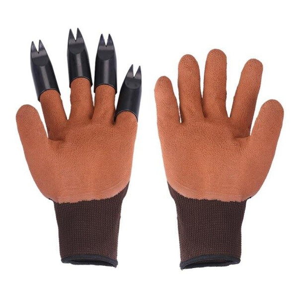 Garden Hand Gloves With 4 Fingertips