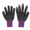 Garden Hand Gloves With 4 Fingertips