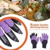 Garden Hand Gloves With 4 Fingertips