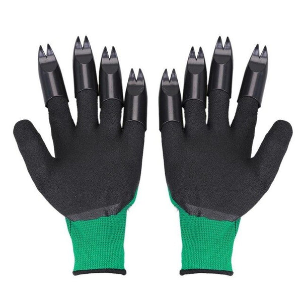 Garden Hand Gloves With 4 Fingertips