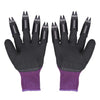 Garden Hand Gloves With 4 Fingertips