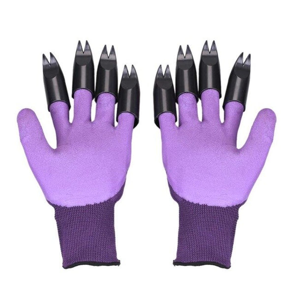 Garden Hand Gloves With 4 Fingertips