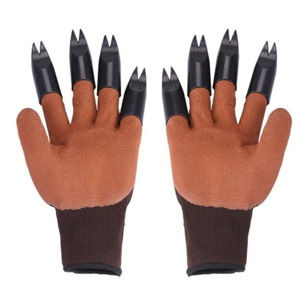 Garden Hand Gloves With 4 Fingertips