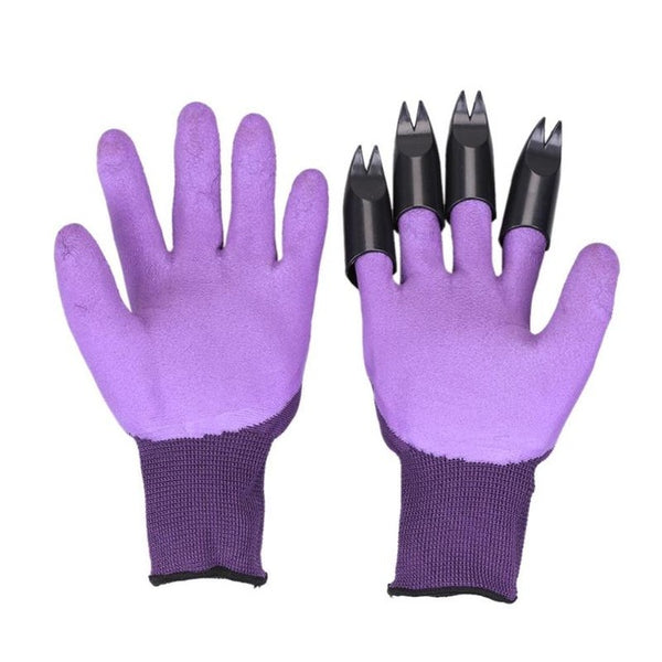 Garden Hand Gloves With 4 Fingertips