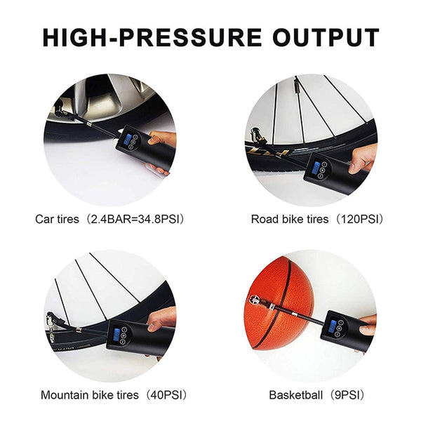 Rechargeable Air Pump Compressor for Tyre