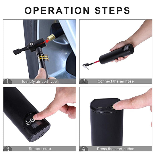 Rechargeable Air Pump Compressor for Tyre