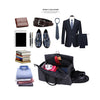 Garment Travel Bag With Shoes Compartment, Convertible Suit Travel Duffel Bag Carry On Bag