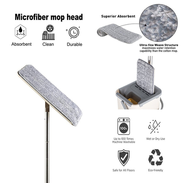 4 in 1 Multi-functional Automatic Spin Mop