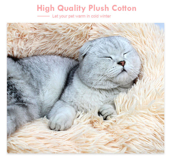 Washable Pet Bed Basket