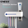 UV Toothbrush Holder Sterilizer and Dispenser