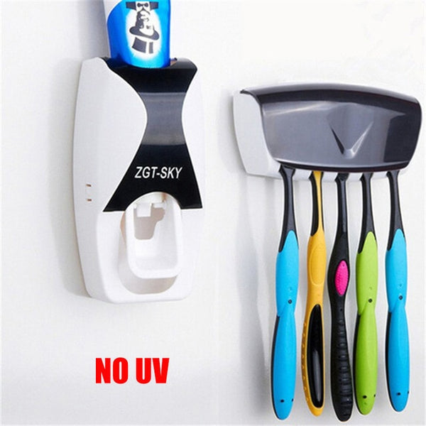 UV Toothbrush Holder Sterilizer and Dispenser