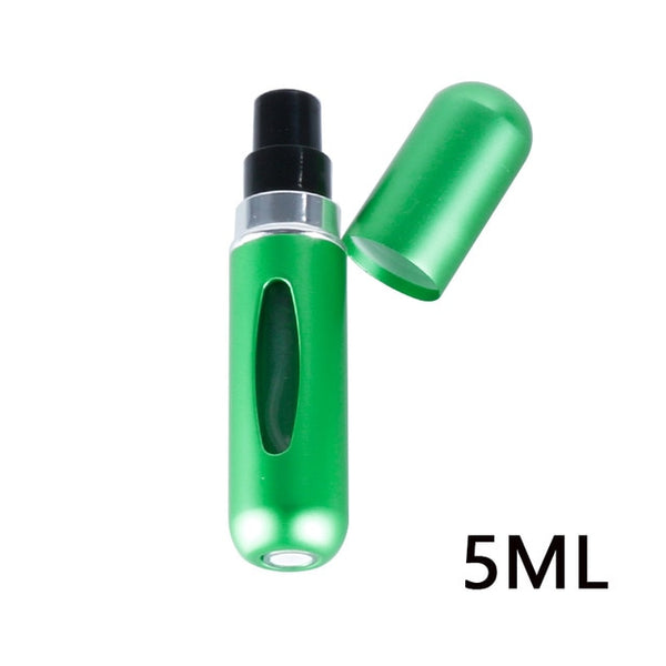 Portable Travel Mini Container Aluminum Refillable Perfume Spray Bottle