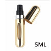 Portable Travel Mini Container Aluminum Refillable Perfume Spray Bottle