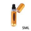 Portable Travel Mini Container Aluminum Refillable Perfume Spray Bottle