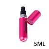 Portable Travel Mini Container Aluminum Refillable Perfume Spray Bottle