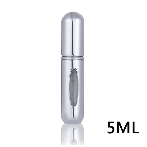 Portable Travel Mini Container Aluminum Refillable Perfume Spray Bottle