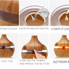 Auto therapy Wooden Humidifier and Air Purifier