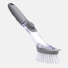 Dish Bowl Cleaning Brush with Liquid Soap Dispenser