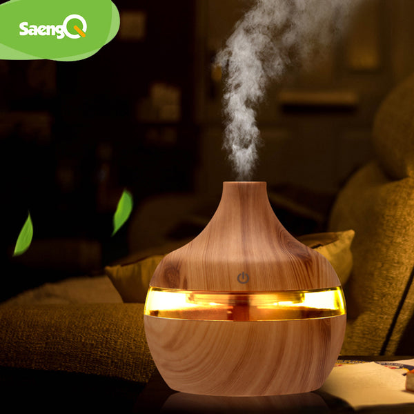 Auto therapy Wooden Humidifier and Air Purifier