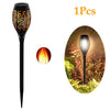 Waterproof Outdoor Solar Flame Light