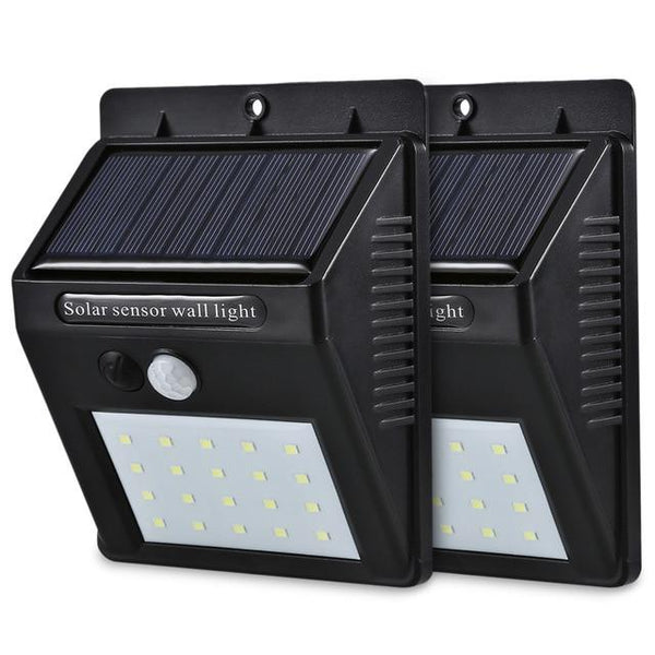 solar powered LED lights for garden and street