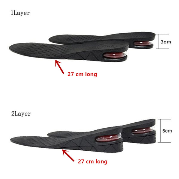 3-9 Cm Height Increasing Cushion Insole