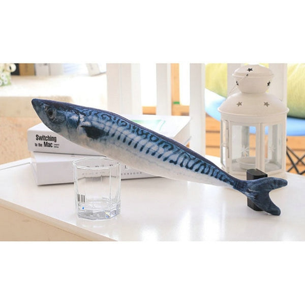 Soft Fish Shape Toy For Pet Cat